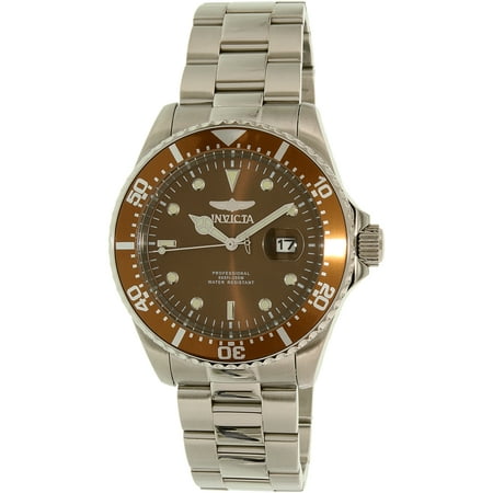 Invicta Men's Pro Diver 22049 Silver Stainless-Steel Quartz Watch