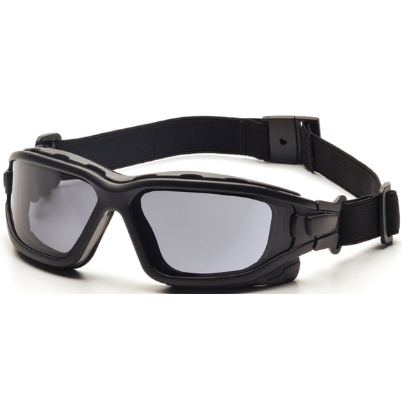 Gafas de seguridad Pyramex I-Force Slim con marco negro y lente gris