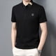 thumbnail image 4 of Camisa polo bordada de verano para hombre, jersey de manga corta, camiseta polo informal de negocios, camiseta holgada con cuello vuelto para hombre, 4 of 5