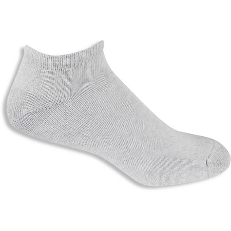 Men's Gray Low Cut Socks 6 Pack - Walmart.com