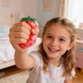 thumbnail image 4 of Fruit and Vegetable Battle,Fruit Squeezable Toys, Soft Slow Rising Squeeze Stress Relief Fidget Toys(tomato ), 4 of 7