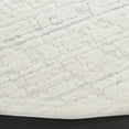 thumbnail image 3 of Safavieh Elmhurst Brendanus Solid Area Rug, Ivory/Gray, 6'7" x 6'7" Round, 3 of 10
