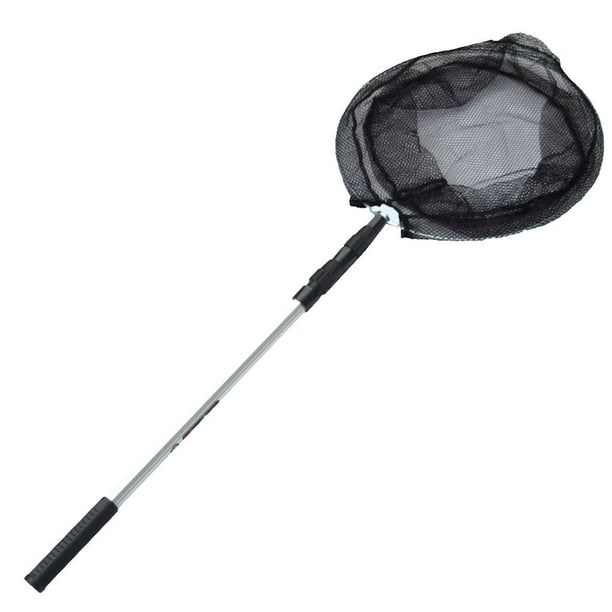 stanreset Extendable Aluminium Alloy Fishing Net Foldable Head Collapsible  Telescopic Pole Handle Brail 