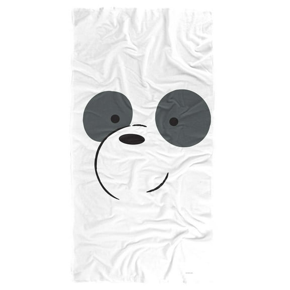 We Bare Bears Panda Officially Licensed Beach Towel 30' X 60'