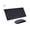 Black, variant on Mini Wireless Keyboard And 2.4G Mouse Set For Mac Apple PC Computer Black Color