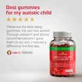 thumbnail image 5 of CogniTune Methylfolate Gummies for Kids and Adults - L-Methylfolate 1000mcg 5-MTHF Folate Supplement - Strawberry Chewable Vitamin B9 -120 Count, 5 of 9