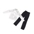 thumbnail image 4 of Ropa para muñecas femeninas a escala 1/6, uniforme, pantalones, camisa de manga larga, traje completo, disfraz para muñecas femeninas de 12 pulgadas,, 4 of 9