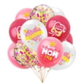 thumbnail image 2 of Set de decoración con globos para el Día de la Madre, 25 unidades, rosa y blanco, 2 of 2