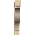 thumbnail image 2 of Ekena Millwork 6"W x 40"D x 40"H Funston Block Rough Sawn Bracket, Douglas Fir, 2 of 4