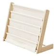 thumbnail image 2 of Lipstore Kids Bookshelf Organizer Picture Book with Sleeves Multi Functional Toddler Book Rack Bookcase for Nursery Kindergarten Length 53 cm, 2 of 8