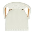 thumbnail image 6 of SAFAVIEH California Outdoor Patio Bar Stool, White, 6 of 12