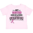 thumbnail image 3 of Inktastic My Sister is a Survivor Breast Cancer Awareness Boys or Girls Toddler T-Shirt, 3 of 5