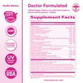 thumbnail image 6 of Pink Stork Liquid Prenatal Vitamin with Organic Whole Food Blend, Folate, Iron, Zinc - 32 Servings, 16 fl oz, 6 of 9