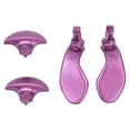 thumbnail image 1 of 4 PCS Metal Paddles, 2 Pairs Shoulder Buttons Extension  For  Controller, Back Hair  Locks Replacement Parts For  Edge Controller, 1 of 8