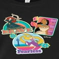 thumbnail image 3 of Disney Princesses - Fierce Pocahontas, Fearless Rapunzel & Brave Merida - Juniors Fitted T-Shirt, 3 of 5