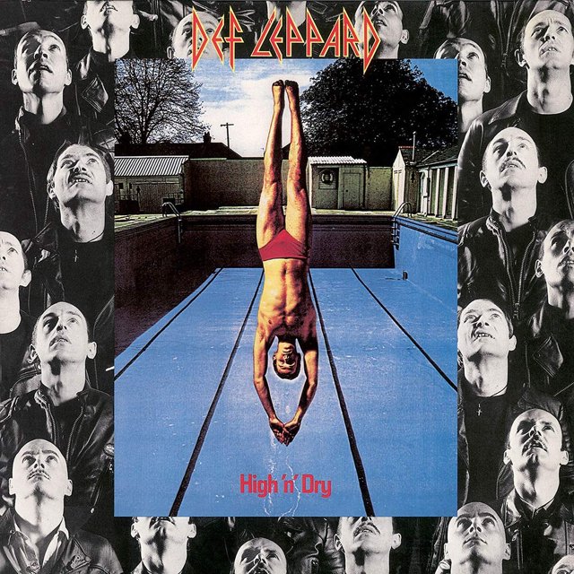 LP Island High 'N' Dry Álbum de Def Leppard 1981