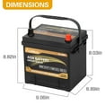 thumbnail image 5 of Anlibatt Car AGM Battery Group Size 35 Start Stop Battery 12V 55Ah 650CCA Maintenance Free Rechargeable, 5 of 5