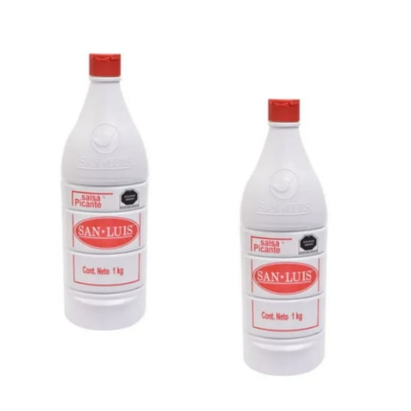 San Luis Salsa Picante Hot Sauce - 1000 grams (Pack of 2)