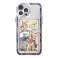 thumbnail image 3 of Funda de teléfono Disney Zootopia para iPhone 16 Pro 13 Pro Max SE 8 7 Plus XR 14 15 Pro Max 11 12 Mini X XS Max carcasa transparente suave, 3 of 5