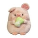 thumbnail image 3 of Juguete de peluche lindo para abrazar, regalo de peluche, almohada para dormir, adorno, muñeco de animal cómodo para dormitorio, hogar, sofá, oficina, cerdo rosado, 3 of 8