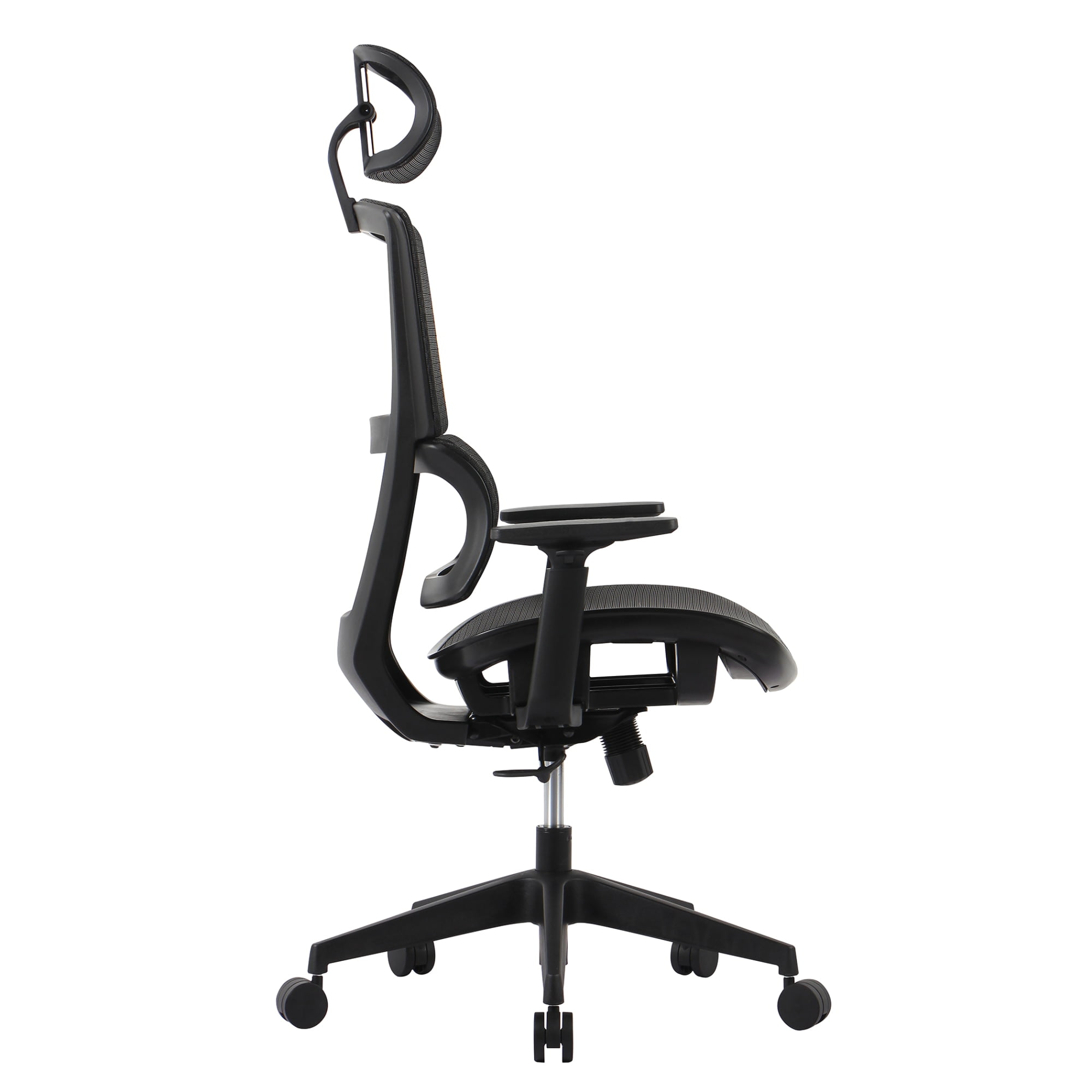 Realspace® Radano Mesh High-Back Executive Office Chair, Black, BIFMA Compliant