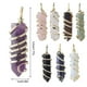 thumbnail image 4 of Sonducket Alambre envuelto encanto hacer hallazgos vacaciones aniversario regalo colgante colgante cristal encantos DIY collar llaveros blanco Type3 NO3, 4 of 6