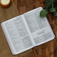 thumbnail image 6 of KJV, Deluxe Gift Bible, Imitation Leather, Gray, Red Letter Edition (Hardcover), 6 of 13