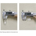 thumbnail image 3 of PinesC 30 Pack Shelf Support Peg, Clear Plastic Cabinet Shelf Pins, Self-Locking Bracket Clips for Supporting Furniture Kitchen Bookcase Closet Shelf, Fits 17/64" Diameter Hole and 5/8" Shelf, 3 of 5