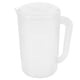 thumbnail image 2 of Dispensador de agua fría para cocina, jarra de agua de plástico reutilizable, jarra de jugo transparente para refrigerador con tapa, 2 of 6