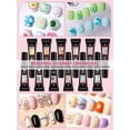 thumbnail image 3 of Gel para esculpir uñas EBANKU, 12 colores, 10 ml, remojo, 3 of 6