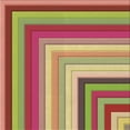 thumbnail image 1 of Ahgly Company Tapis d'Intérieur Lavable en Machine Carré Rouge Pamplemousse Transitionnel, 4 Pieds Carré, 1 of 7