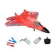 thumbnail image 3 of Avión RC, Avión de Control Remoto, Regalo de Cumpleaños para Exteriores, Espuma con Giroscopio Estabilizador, Ligero, RC para Niños y Niñas Rojo, 3 of 8