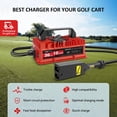 thumbnail image 2 of Cargador de batería para carrito de golf EPOWREY 18A 36V para EZGO TXT, 2 of 8