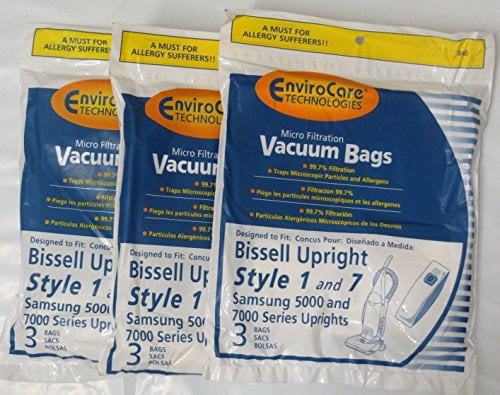 Details about   Rug Doctor Microfiltration VacBags Bissell 7 Vacuum Bags Style 7 RD10425 