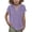Light Purple, variant on CCRFTGI Cute Tops for Kids Girls Linen Size 10-12 Short Sleeve Button V Neck Summer Soft T-Shirts Trendy Lightweight Girls Clothes Tops Orange 5-6 Years