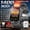 Black, variant on Men's Sports Smart Watch, 2.01" Full-Touch HD Display, Dual LED Flashlights (SOS Red+White), 1400mAh, 120-Day Ultra-Long Standby