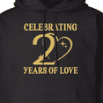 thumbnail image 3 of Inktastic 20th Anniversary Keepsake 20 Years Together Adult Hoodie Sweatshirt, 3 of 4