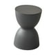 thumbnail image 3 of Reposapiés redondo, moderno, moderno, para decoración de muebles, para cambiar zapatos Gris, 3 of 9