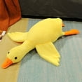 thumbnail image 3 of 190cm Giant Long Plush White Goose Toy Stuffed Lifelike Big Wings Duck Hug Massage Throw Pillow Boyfriend Cushion For Girl, 3 of 5