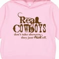 thumbnail image 3 of Inktastic Real Cowboys Toddler Hoodie, 3 of 4