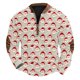 thumbnail image 2 of Blusas y camisas de manga larga con cuello redondo Sudadera con capucha de cuello redondo para hombre Jersey estampado Top de manga larga Blusa de poliéster para hombre, 2 of 4