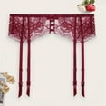 thumbnail image 5 of Women's Lace Lingerie Lace Garter Belts/Sexy Mesh Suspender Belt With Four Straps Metal Clip For Women'S Stockings, Women's Intimates M, 5 of 8