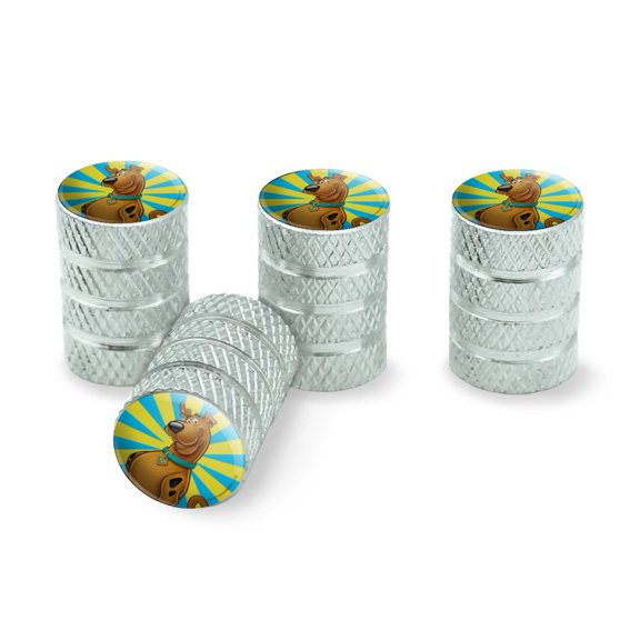 Scooby-Doo Character Tire Rim Wheel Aluminum Valve Stem Caps