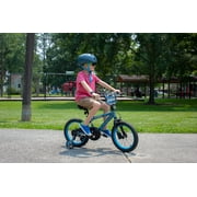 Dynacraft Invader 16-inch Kids BMX Bike by Dynacraft, Blue, Quick Assembly, Training Wheels, Ages 5-7 Years