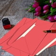thumbnail image 5 of Light Red #10 Business Color Mailing Envelopes | 4 1/8 X 9 ½ inches | 24lb Bond Bright Color Paper (90 GSM) | 50 Envelopes Per Pack, 5 of 6