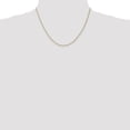 thumbnail image 2 of 14k Yellow Gold 18 Inch 1.05mm Spiga Chain Necklace Pendant Charm Wheat, 2 of 9