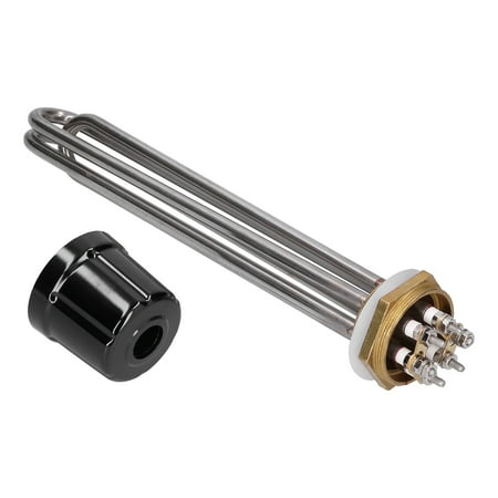 

Electric Heating Rod Submersible Water Heater AC220/380V Insulation For Steam Table For Greenhouse For Incubator 3KW 4.5KW 6KW 9KW 12KW