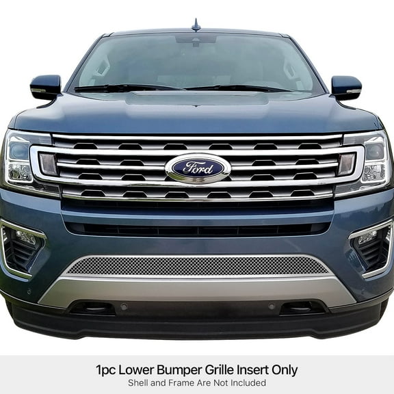 Stainless Steel Lower Bumper Mesh Grille 2018-2024 Ford Expedition