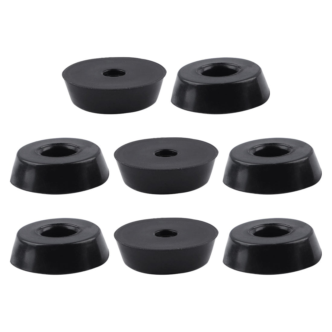 20 Rubber Feet Bumpers Floor Table Desk Furniture Buffer Pad Protection w/Screw 