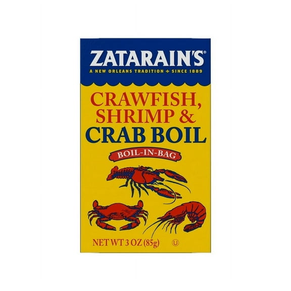 Pack of 2 Zatarain's Crawfish, Shrimp & Crab Boil, 3 oz Box
